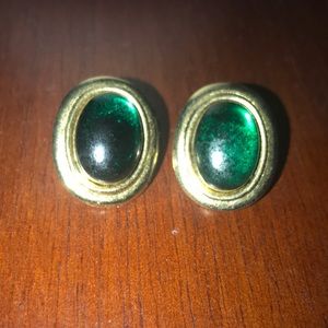 Vintage Emerald Earrings